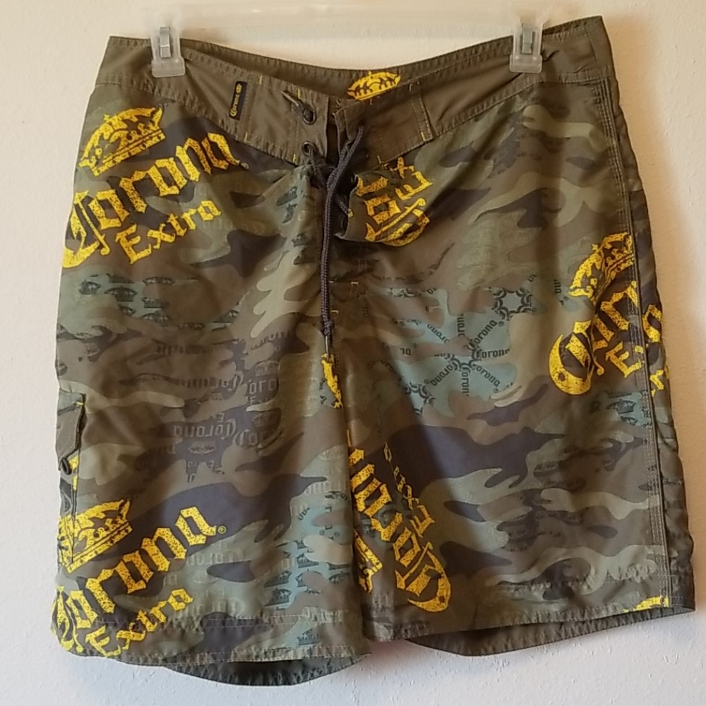 CORONA EXTRA SWIM TRUNKS SIZE LARGE